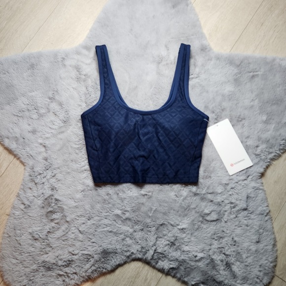 Textured Mesh Tennis Tank navy Blue XS - Picture 2 of 8